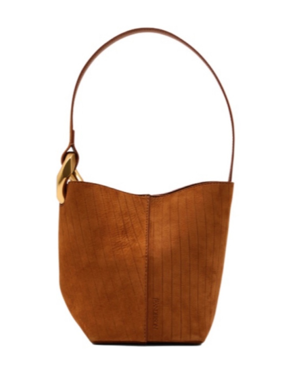 Jw Anderson Women Small Jwa suede Corner Bucket Bag